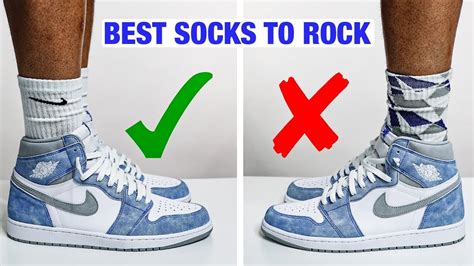 socks for high top sneakers